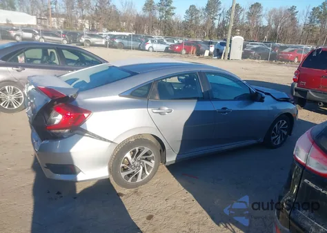 2016 Honda Civic Ex from USA, damaged, VIN 19XFC2F78GE039664